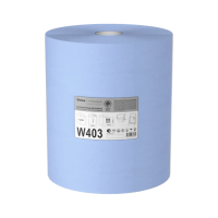 Протирочные салфетки Veiro Professional W403 в рулоне, 1 слой, 190м х 31.5см, синие