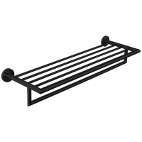 Полка для полотенец Nofer Niza черная, 16853.N
