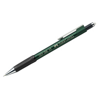 Карандаш механический Faber-Castell Grip 1345 0.5мм, черно-зеленый корпус, с ластиком