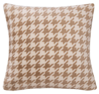 Подушка Tessolo Home Пье-де-Пуль бежевая, 40 x 40см