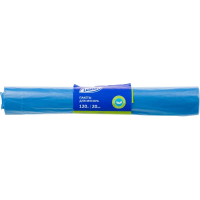 Мешки для мусора ПНД 120л 18мкм 20шт/рул синие 70x110см Luscan_СПБ