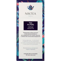 Фильтры для заваривания чая Niktea 100шт/уп