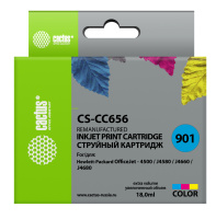 Картридж струйный Cactus CS-CC656 цветной