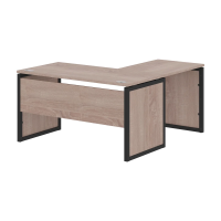Стол угловой XQPCT 1415 Дуб Сонома/Антрацит 1400х1500х750 XTEN-QP