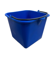 Ведро Eco-Force 20л, пластик, синее, 25MK/2