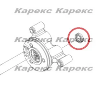 Уплотнение 12/17x4,9 Karcher, 6.363-592