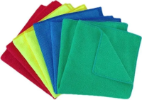 Салфетка хозяйственная Текос 30х30см, микрофибра, двухсторонняя