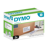 Этикетки Dymo для 4XL 102х59мм, 575шт, 2 рулона