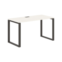 Стол прямой EQST 1367 Ясень Траун/Мокко 1360х670х750 EDIS