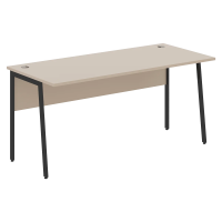 Стол прямой СП-4P Мокачино/Антрацит 1600х720х755 IMAGO PLUS