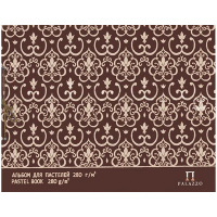 Альбом для пастели Palazzo Узоры, А3, 280г/м2, 20 листов, на завязках