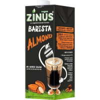 Миндальный напиток Zinus Barista 1л, ультрапастеризованный