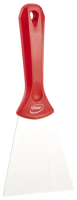 Скребок пищевой Vikan 100мм, нерж.сталь, красный, 40094