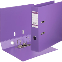 Папка-регистратор А4 Attache Strong Line сиреневая, 70 мм, ПВХ