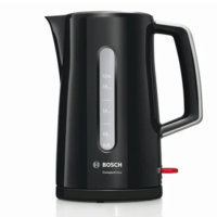 Чайник электрический Bosch TWK3A013 черный, 1.7 л, 2400 Вт