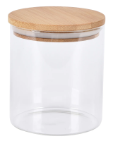 Банка с бамбуковой крышкой, 580мл