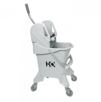 Тележка одноведерная с универсальным отж серая 31л HQ Profiline/1 75511