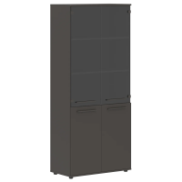 Шкаф высокий широкий EHCS 85.2 Мокко/Мокко/Мокко 852х430х1967 EDIS