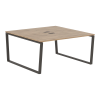 Стол 2-х местный EVWST 1516 Дуб Денвер светлый/Мокко 1560х1606х750 EDIS