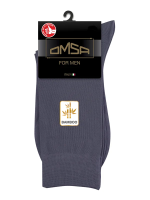 Носки мужские Omsa Classic 205 Bamboo Grigio scuro, 39-41