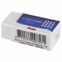 Ластик Pentel Hi-polymer eraser 35х16х11.5мм, белый