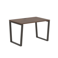 Стол прямой EVST 1180 Дуб Денвер тёмный/Мокко 1160х800х750 EDIS