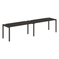 Стол 2-х местный XS6WST 3270 Дуб Юкон Модерн/Антрацит 1600х700х750 XTEN-S60