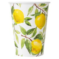 Fine Life Стакан одноразовый бумажный однослойный 350мл, 25шт