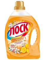 Гель для стирки Лоск Ароматерапия цветок апельсина и бергамот, 2.19л