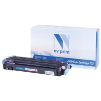Картридж лазерный Nv Print Q6003A/707M, пурпурный, совместимый