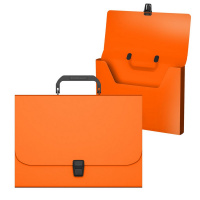 Портфель ErichKrause Matt Neon, А4, пластик, оранжевый