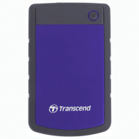 Внешний жесткий диск TRANSCEND StoreJet 2TB, 2.5', USB 3.0, фиолетовый, TS2TSJ25H3P