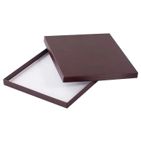 Коробка под ежедневник Brunnen Бизнес бордовая, 22.5х27.5 см