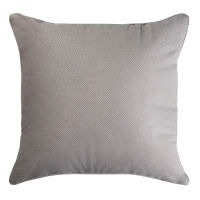 Tarrington House Подушка декоративная серо-бежевая с кантом, 45 x 45см