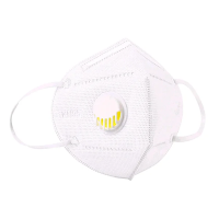 Респиратор KN95  ffp2, с клапаном, 1шт/уп