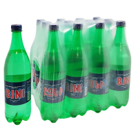 Вода Бжни минеральная лечебно-столовая газированная, 1л x 12 шт