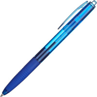 Шариковая ручка автоматическая Pilot Super Grip BPGG-8R-F-L, синяя, 0.22мм