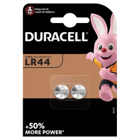 Батарейка Duracell LR44-2BL, 1.5В, алкалиновая, 2шт/уп