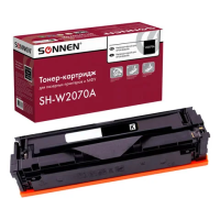 Картридж лазерный SONNEN (SH-W2070A) для HP CLJ 150/178 ВЫСШЕЕ КАЧЕСТВО, черный, 1000 страниц, 36396