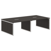 Конференц стол XQPSCT 2714 Дуб Юкон Модерн/Алюминий 2720х1406х750 XTEN-QP