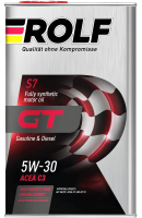Масло моторное Rolf GT Sae 5W-30 Api SN/CF синтетическое, 1л