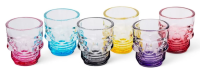 Набор стопок Glasserie Skull Colors, 50мл x 6шт