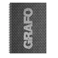 Тетрадь Полином Графо, А4, 48 листов, в клетку, на спирали, картон