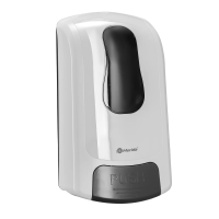 Диспенсер для мыла в картриджах Merida One Click DEB001.C, белый, пластик