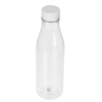 Бутылка пустая Европласт d=38мм, 500мл, прозрачная, с крышкой, 100шт/уп