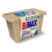 Капсулы для стирки Bimax Эко 100 пятен, 12шт