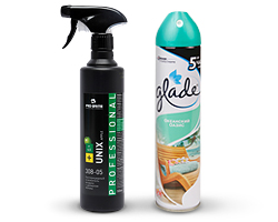 Аэрозольные освежители и спреи