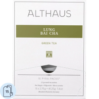 Чай Althaus Pyra Pack Lung Bai Cha, зеленый, 15 пакетиков