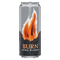 Напиток энергетический Burn Персик-манго, 449мл, ж/б