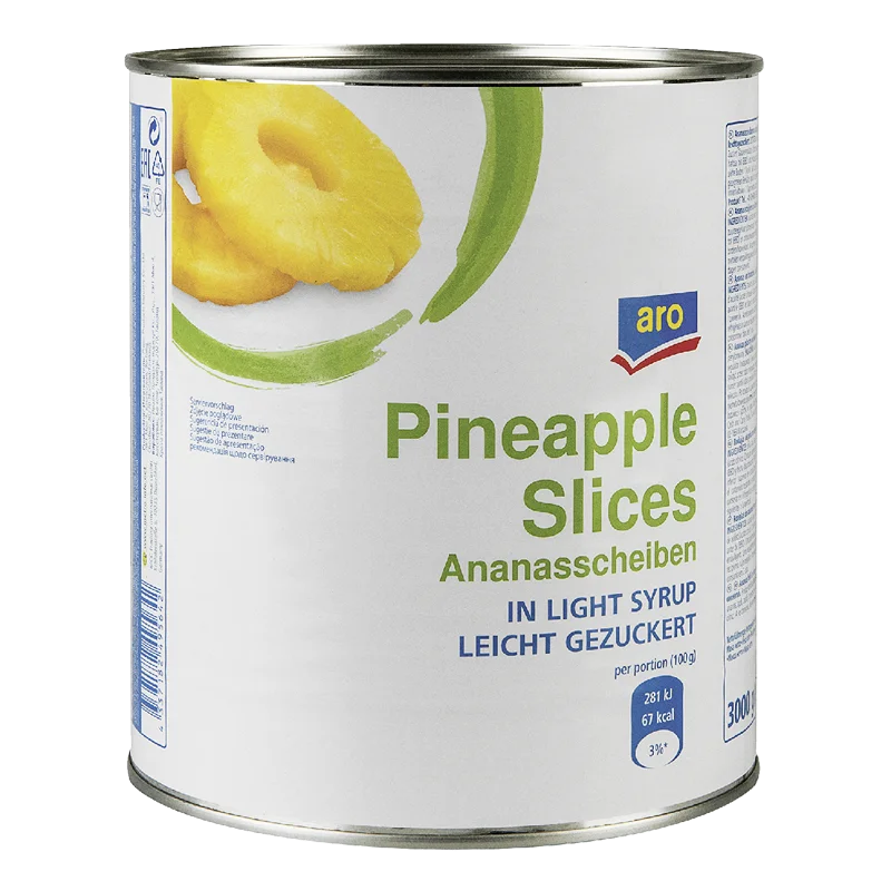 фото: aro Ананасы колечки, 3кг